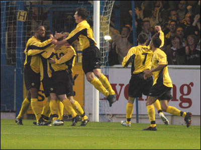 Image from FA Cup First Round Proper match at Colchester United